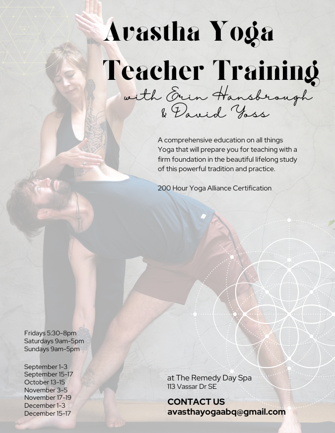 Yoga Teacher Training Fall 2023